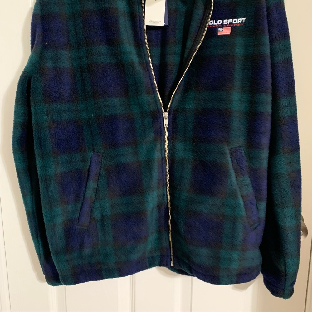 NWT Polo Ralph Lauren Vintage Fleece Jacket - Picture 7 of 9